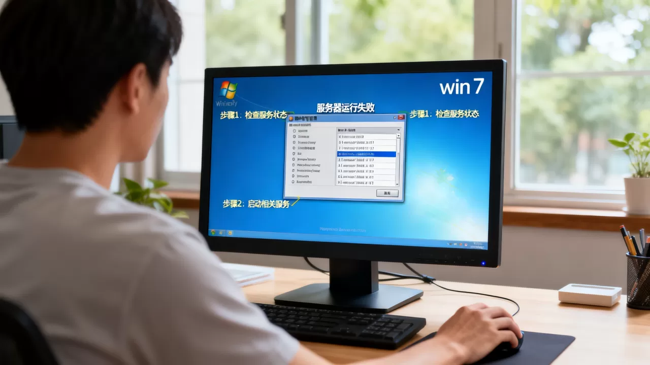 win7开机提示服务器运行失败怎么解决,如何修复服务器服务? win7开机提示服务器运行失败怎么解决,如何修复服务器服务?