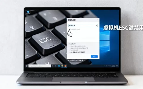虚拟机esc怎么禁用，win10系统esc键无效？