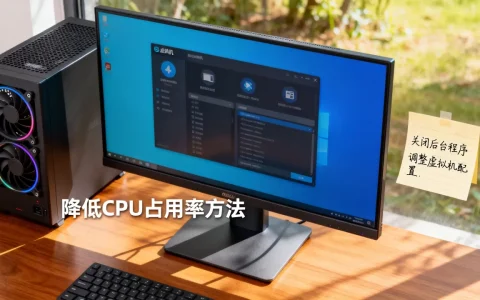 虚拟机不休息怎么办，如何降低CPU占用率？