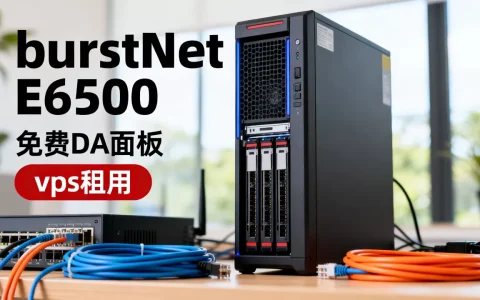 burstNet E6500免费DA面板值吗，vps租用哪家好
