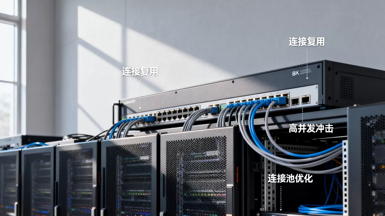 数据库代理连接复用能否缓解瞬时高并发冲击,连接池优化怎么做 数据库代理连接复用能否缓解瞬时高并发冲击,连接池优化怎么做