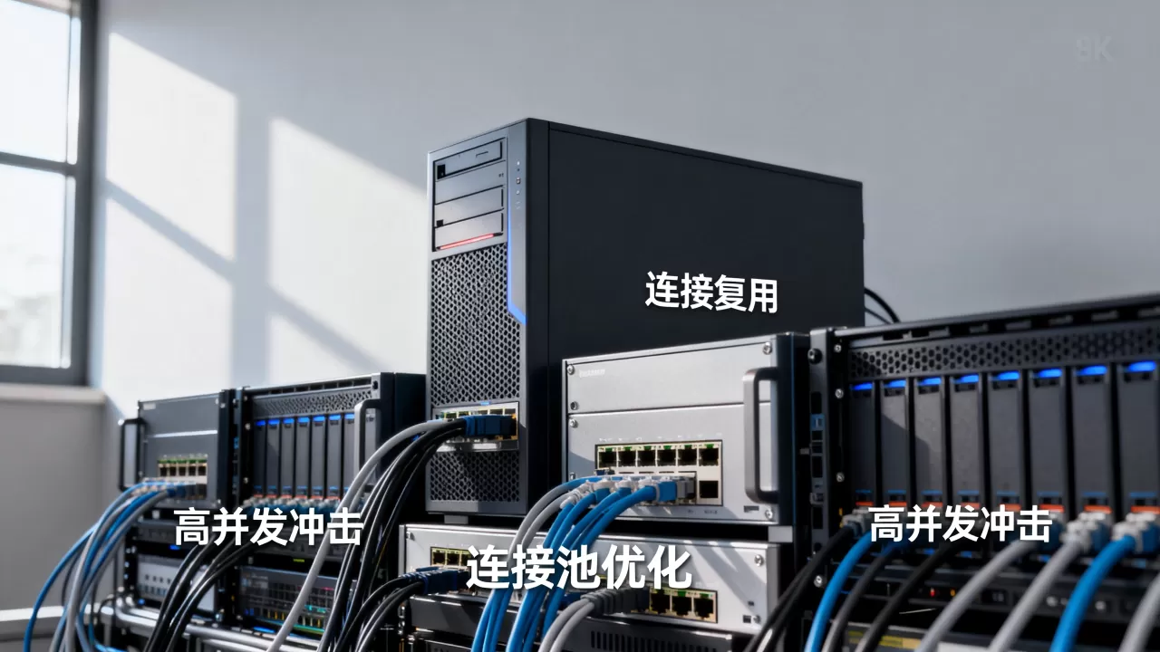 数据库代理连接复用能否缓解瞬时高并发冲击,连接池优化怎么做 数据库代理连接复用能否缓解瞬时高并发冲击,连接池优化怎么做