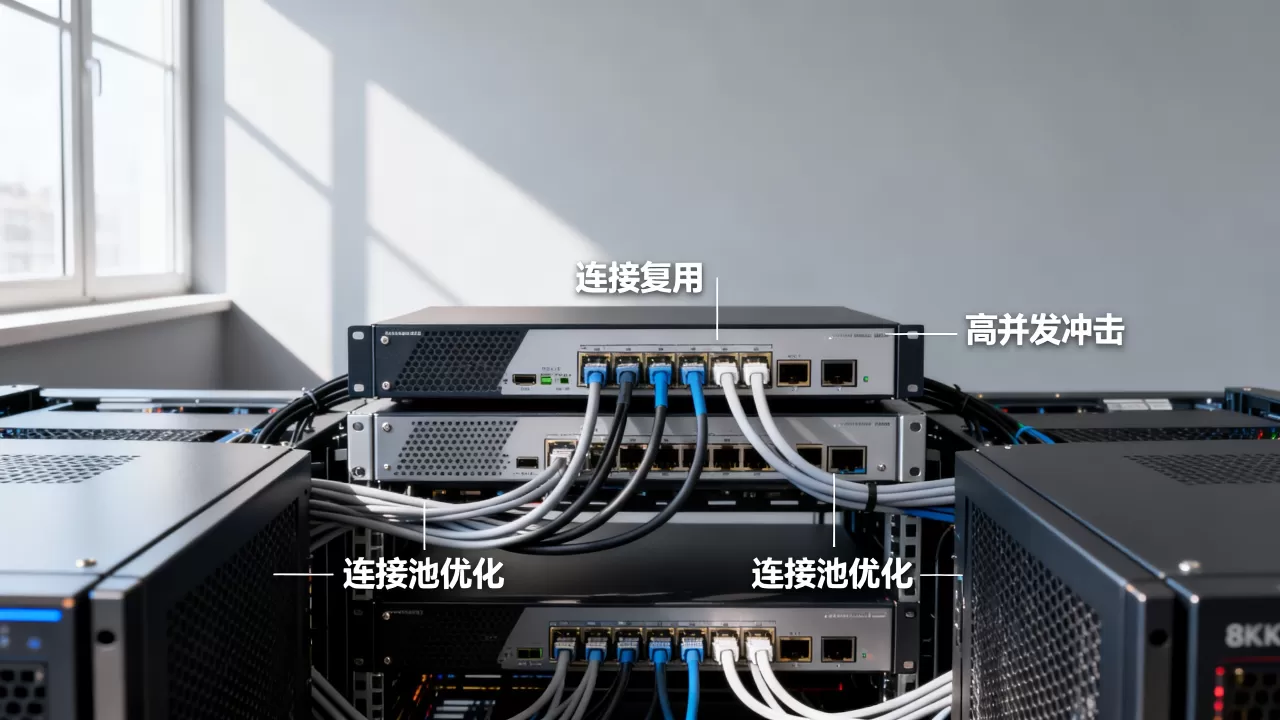 数据库代理连接复用能否缓解瞬时高并发冲击,连接池优化怎么做 数据库代理连接复用能否缓解瞬时高并发冲击,连接池优化怎么做
