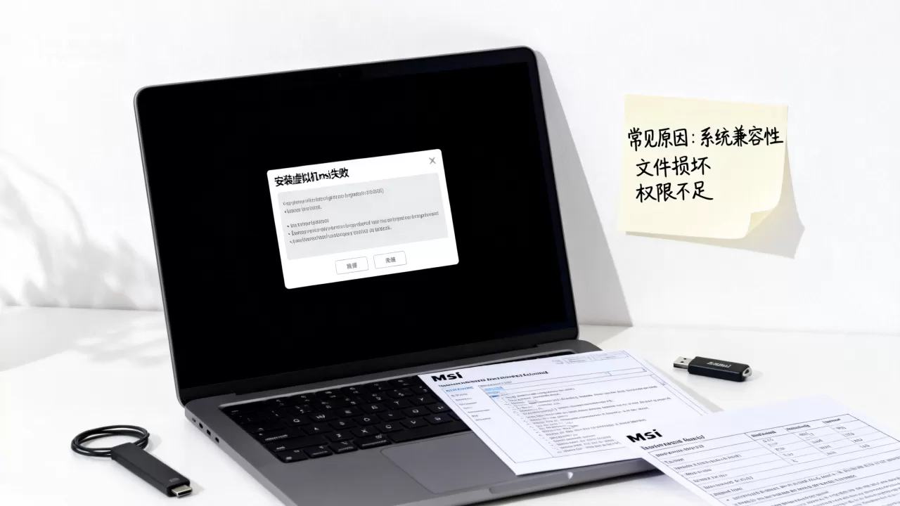 安装虚拟机msi老失败怎么办,常见原因有哪些? 安装虚拟机msi老失败怎么办,常见原因有哪些?