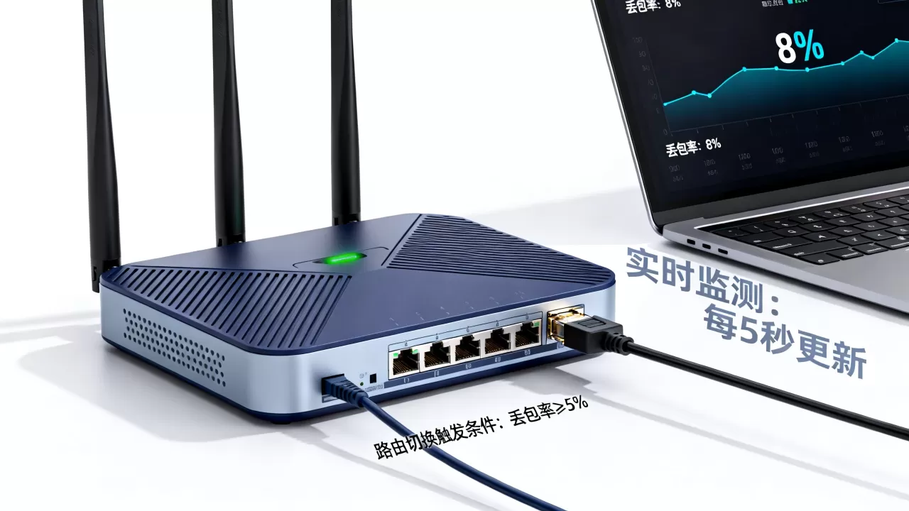 丢包率升高时如何触发路由切换,路由器丢包率高怎么办 丢包率升高时如何触发路由切换,路由器丢包率高怎么办