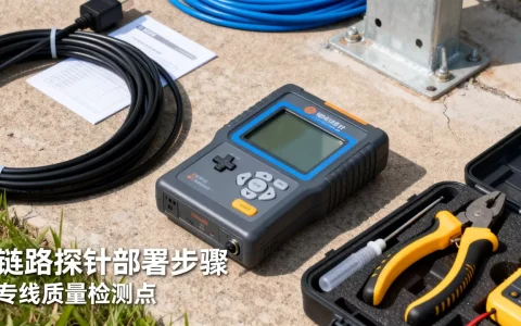 如何部署链路探针实现专线质量可视，怎么做？