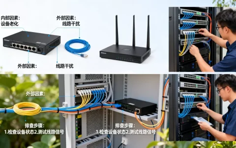 专线质量波动时怎么区分内外因素，网络专线不稳定怎么解决
