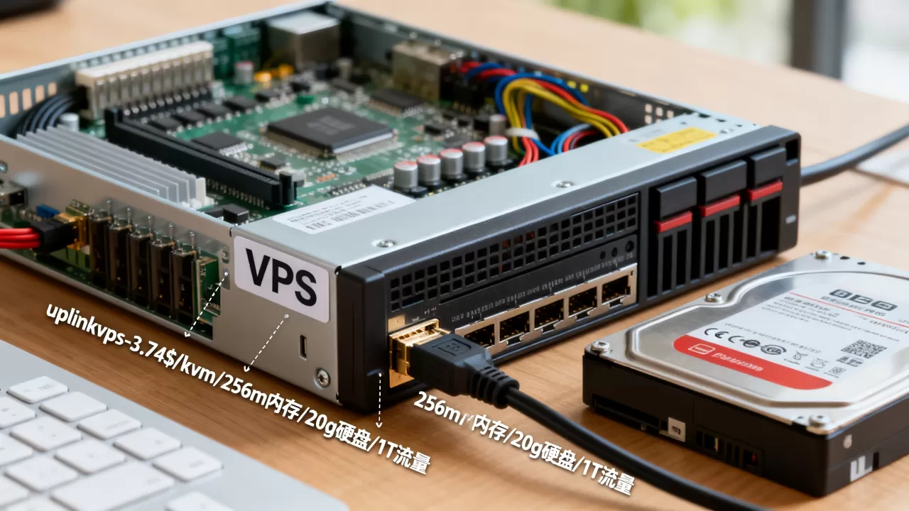 uplinkvps-3.74$/kvm/256m内存/20g硬盘/1T流量 uplinkvps-3.74$/kvm/256m内存/20g硬盘/1T流量