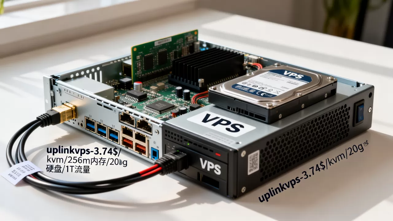 uplinkvps-3.74$/kvm/256m内存/20g硬盘/1T流量 uplinkvps-3.74$/kvm/256m内存/20g硬盘/1T流量