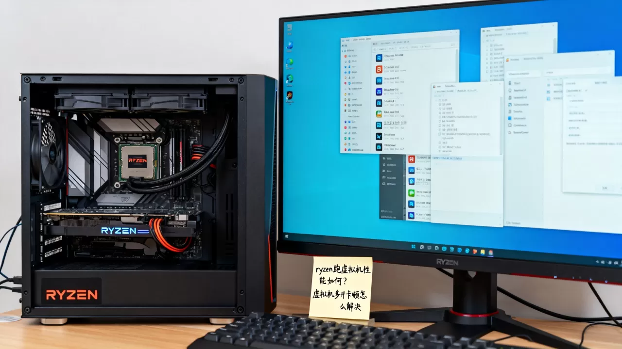 ryzen跑虚拟机性能如何?,虚拟机多开卡顿怎么解决 ryzen跑虚拟机性能如何?,虚拟机多开卡顿怎么解决