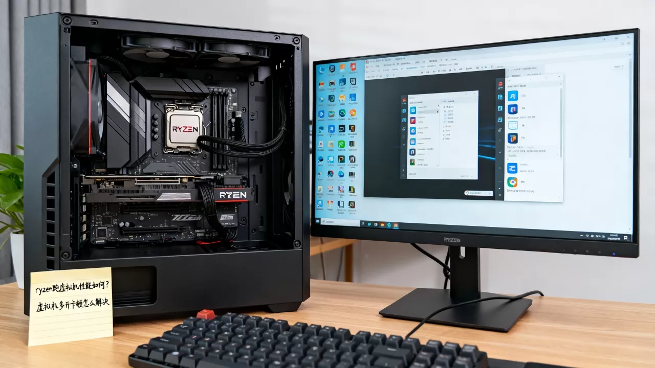 ryzen跑虚拟机性能如何?,虚拟机多开卡顿怎么解决 ryzen跑虚拟机性能如何?,虚拟机多开卡顿怎么解决