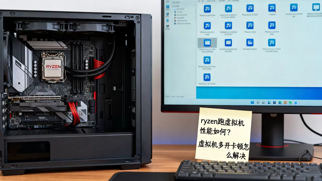 ryzen跑虚拟机性能如何?,虚拟机多开卡顿怎么解决 ryzen跑虚拟机性能如何?,虚拟机多开卡顿怎么解决