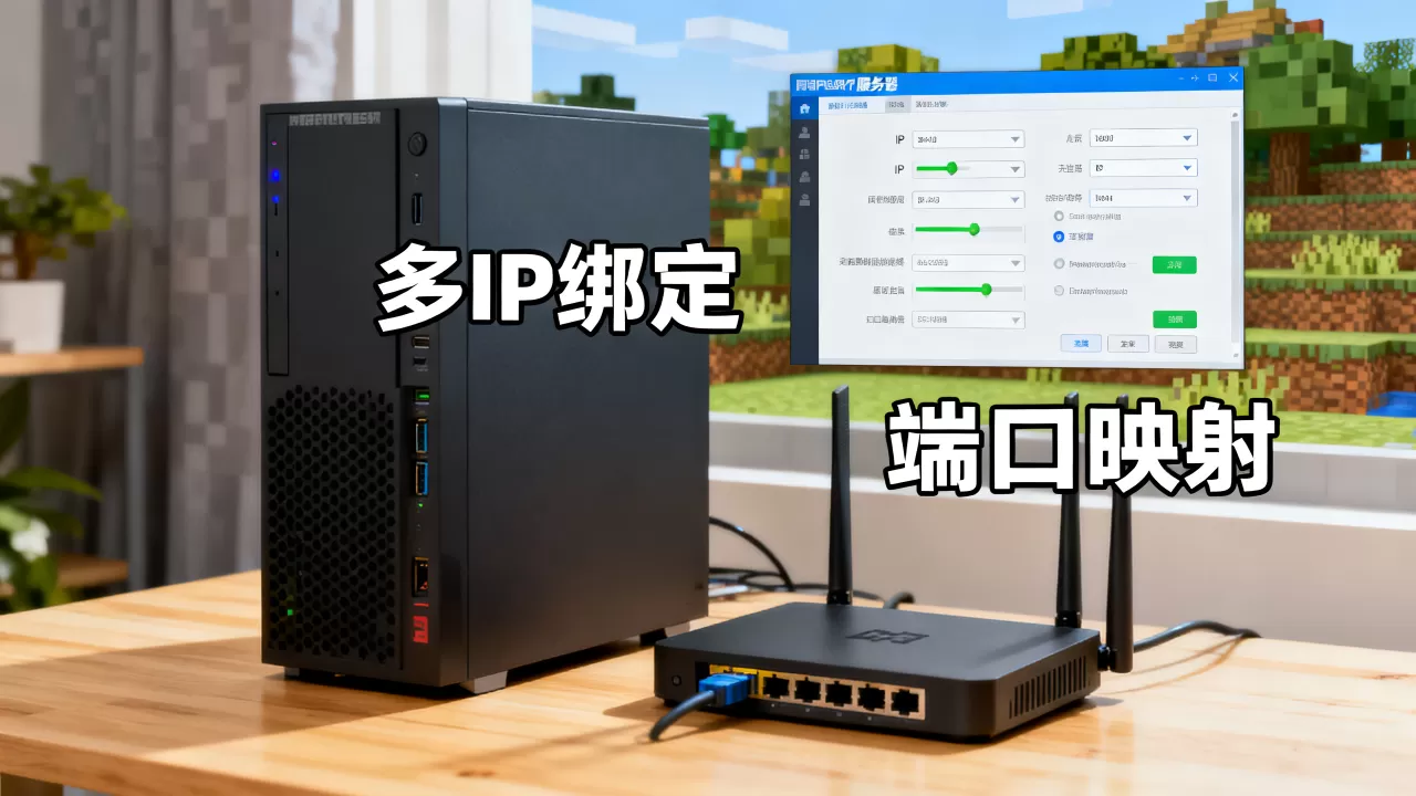 我的世界服务器只能一个IP怎么解决,MC服务器多IP设置? 我的世界服务器只能一个IP怎么解决,MC服务器多IP设置?