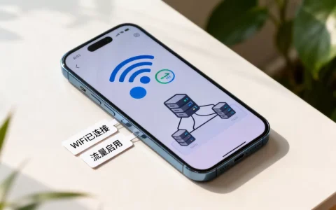 连WiFi怎么用流量连服务器，手机如何同时用WiFi和流量