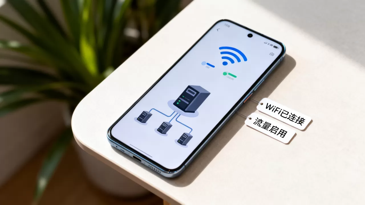 连WiFi怎么用流量连服务器,手机如何同时用WiFi和流量 连WiFi怎么用流量连服务器,手机如何同时用WiFi和流量