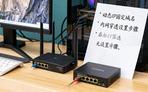 动态IP怎么固定域名指向？内网穿透怎么设置？