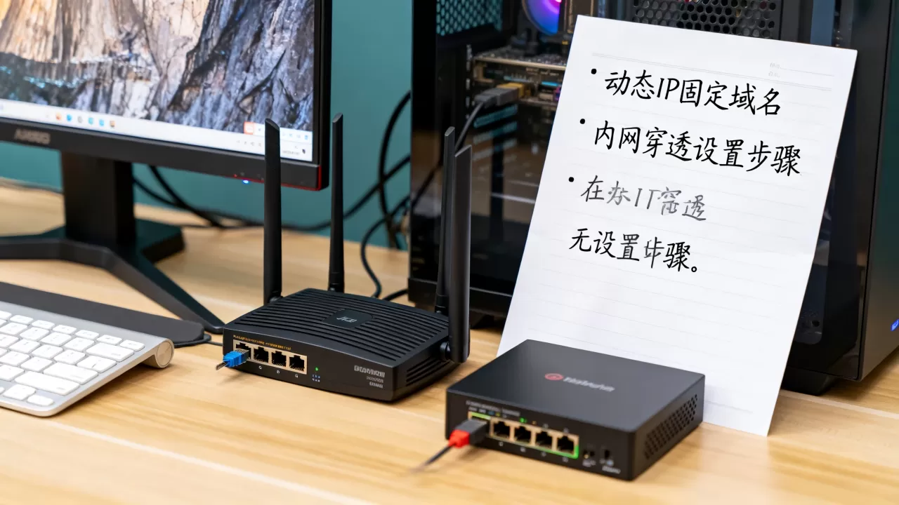 动态IP怎么固定域名指向?内网穿透怎么设置? 动态IP怎么固定域名指向?内网穿透怎么设置?