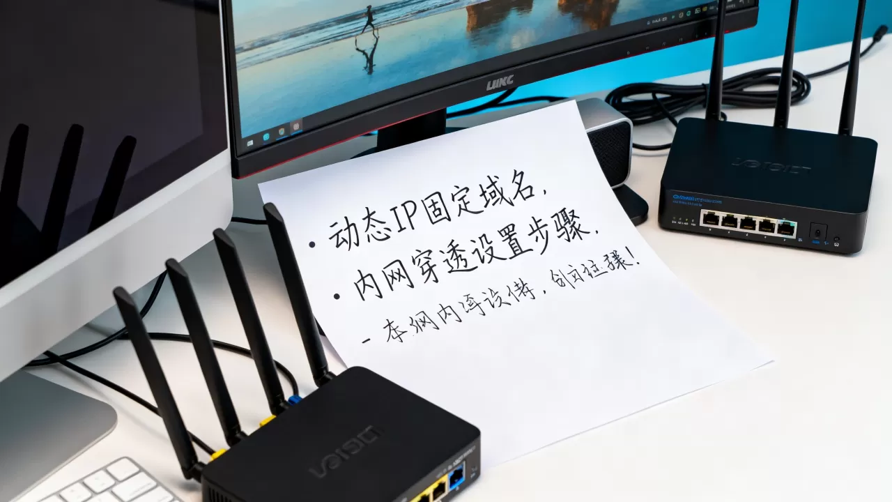 动态IP怎么固定域名指向?内网穿透怎么设置? 动态IP怎么固定域名指向?内网穿透怎么设置?