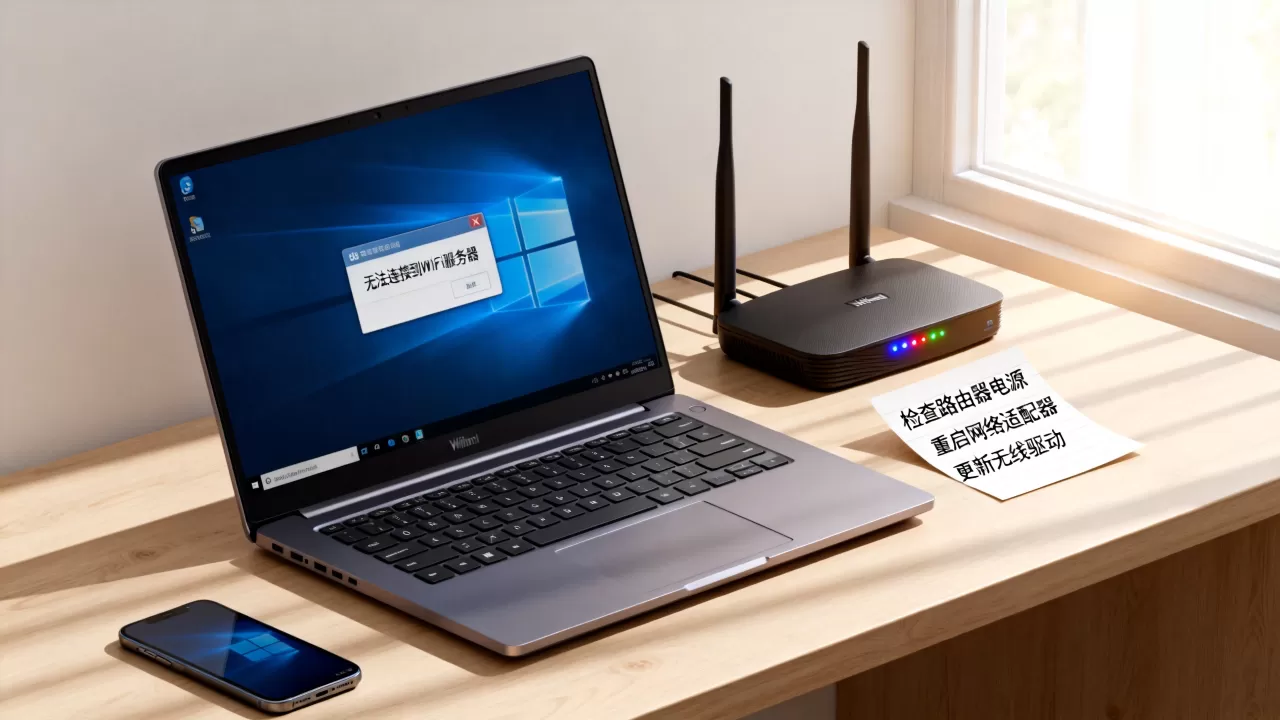 win10 wifi服务器失败该怎么处理,是什么原因 win10 wifi服务器失败该怎么处理,是什么原因