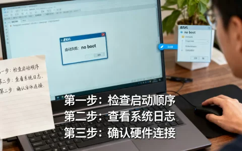 虚拟机提示no boot怎么办，启动失败原因排查步骤？