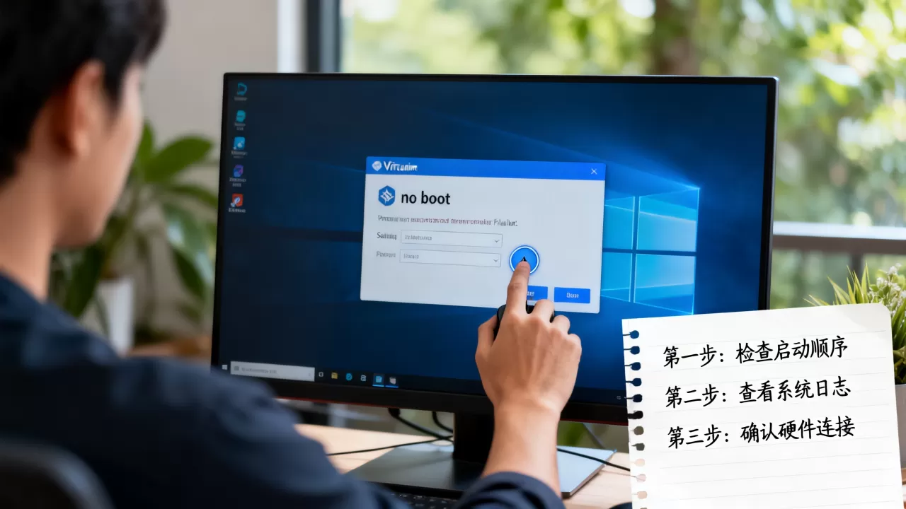 虚拟机提示no boot怎么办,启动失败原因排查步骤? 虚拟机提示no boot怎么办,启动失败原因排查步骤?