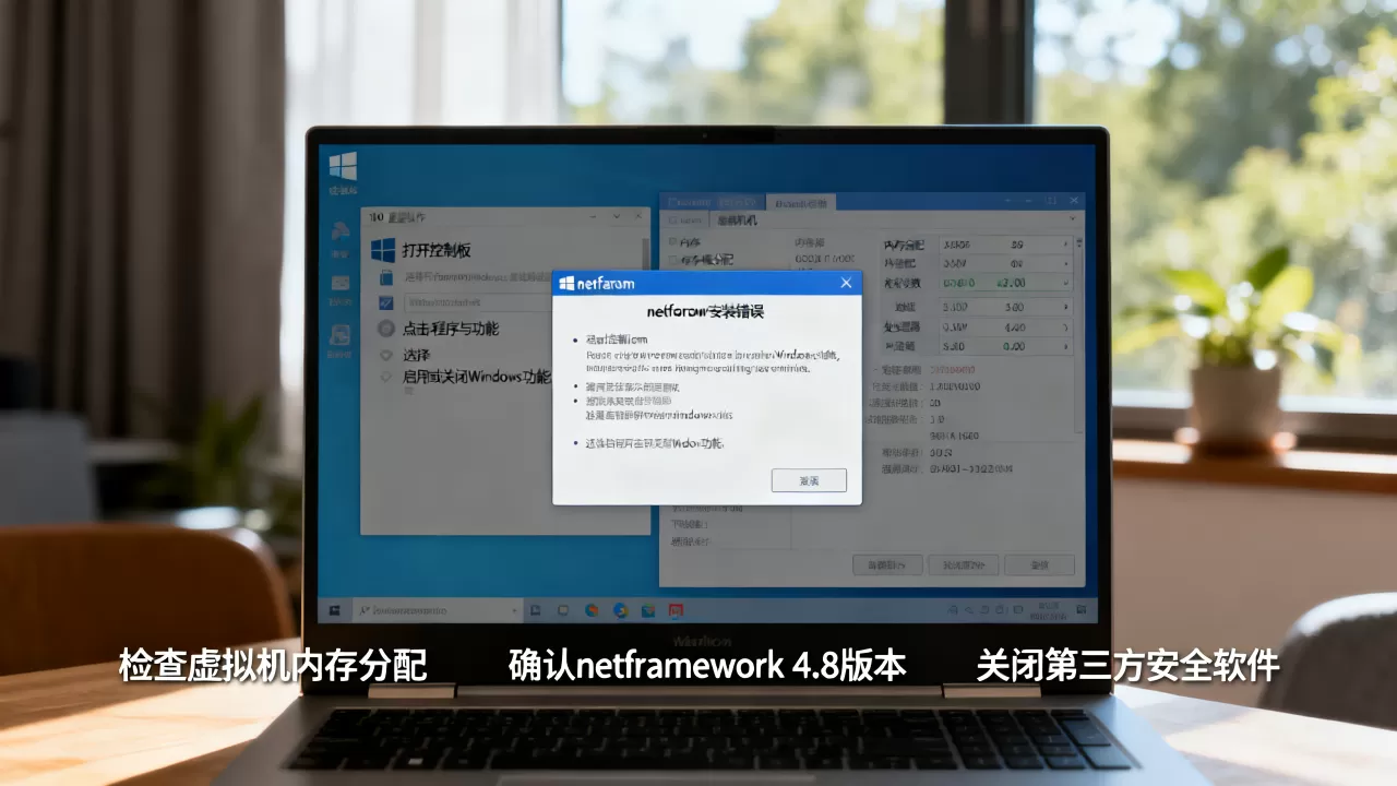 虚拟机装netframework报错如何解决,win10虚拟机安装失败原因? 虚拟机装netframework报错如何解决,win10虚拟机安装失败原因?