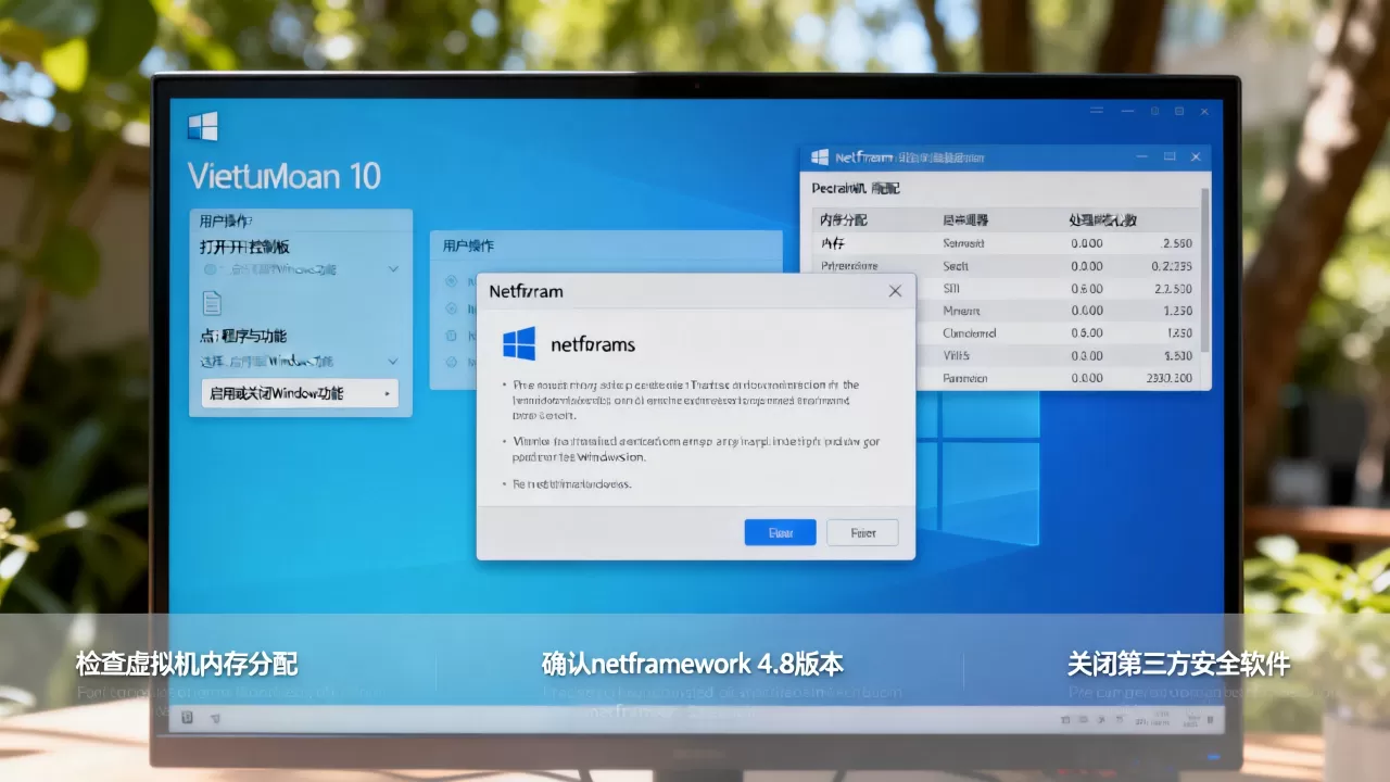 虚拟机装netframework报错如何解决,win10虚拟机安装失败原因? 虚拟机装netframework报错如何解决,win10虚拟机安装失败原因?