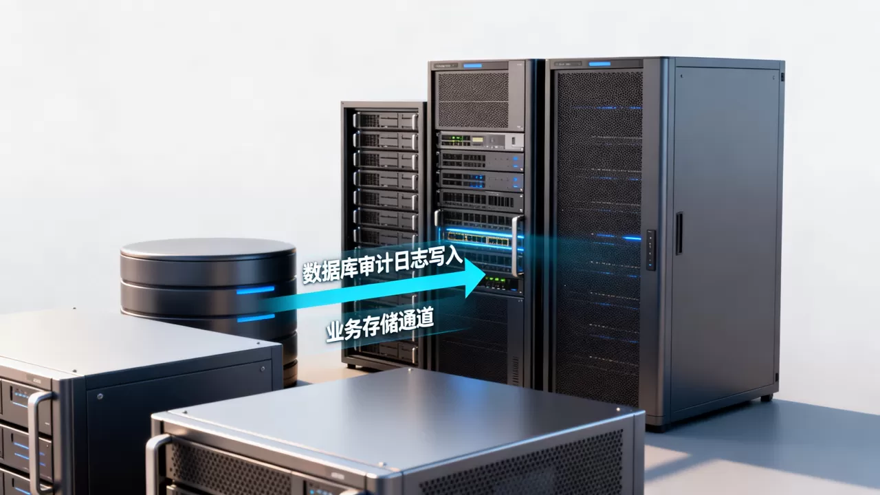 数据库审计日志的写入不应挤占业务存储通道 数据库审计日志的写入不应挤占业务存储通道