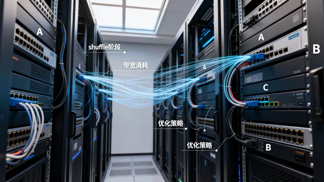 批处理作业的shuffle阶段为何带宽消耗极大?,如何优化网络性能 批处理作业的shuffle阶段为何带宽消耗极大?,如何优化网络性能