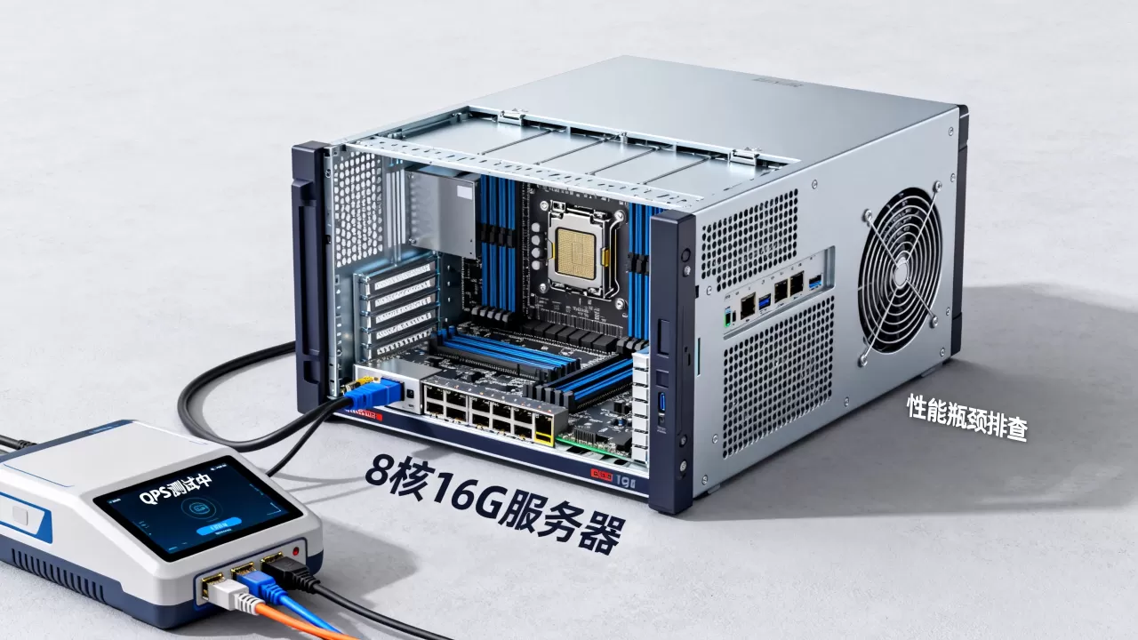 8核16g服务器QPS能达到多少,性能瓶颈怎么排查? 8核16g服务器QPS能达到多少,性能瓶颈怎么排查?