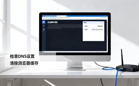 IE浏览器无法解析域名怎么解决，dns解析失败是什么原因