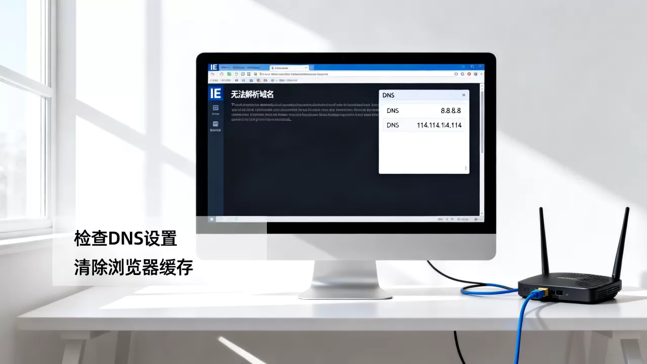 IE浏览器无法解析域名怎么解决,dns解析失败是什么原因 IE浏览器无法解析域名怎么解决,dns解析失败是什么原因