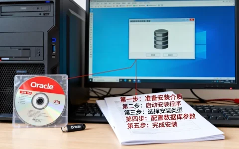 服务器端数据库11g怎么装，oracle11g安装步骤有哪些