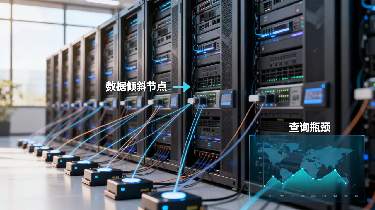 数据倾斜会让部分节点成为查询瓶颈吗,怎么解决? 数据倾斜会让部分节点成为查询瓶颈吗,怎么解决?