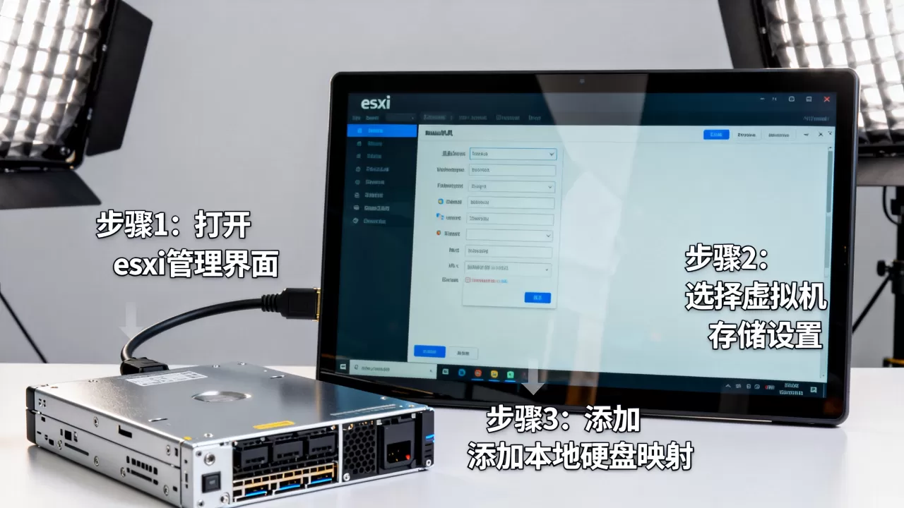 esxi虚拟机如何映射到本地硬盘,虚拟机硬盘映射方法有哪些? esxi虚拟机如何映射到本地硬盘,虚拟机硬盘映射方法有哪些?