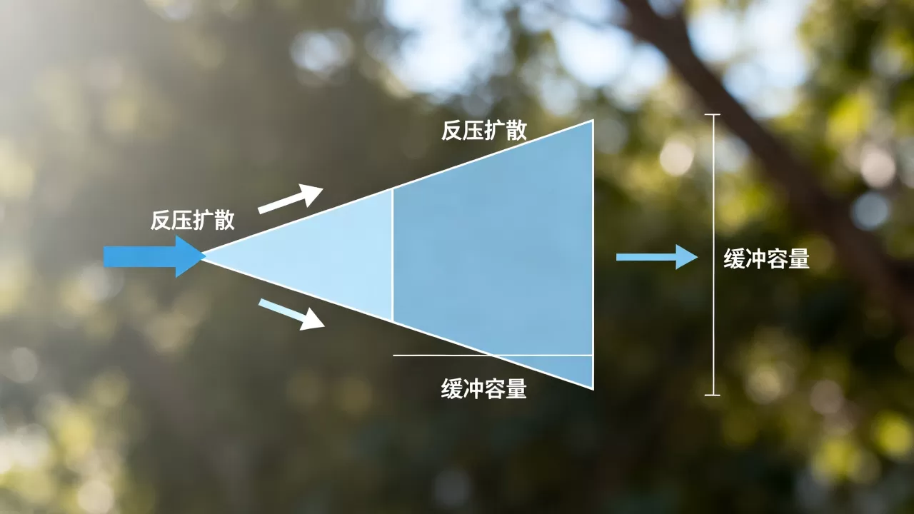 流处理反压会向上游扩散吗,如何预留足够缓冲容量解决 流处理反压会向上游扩散吗,如何预留足够缓冲容量解决