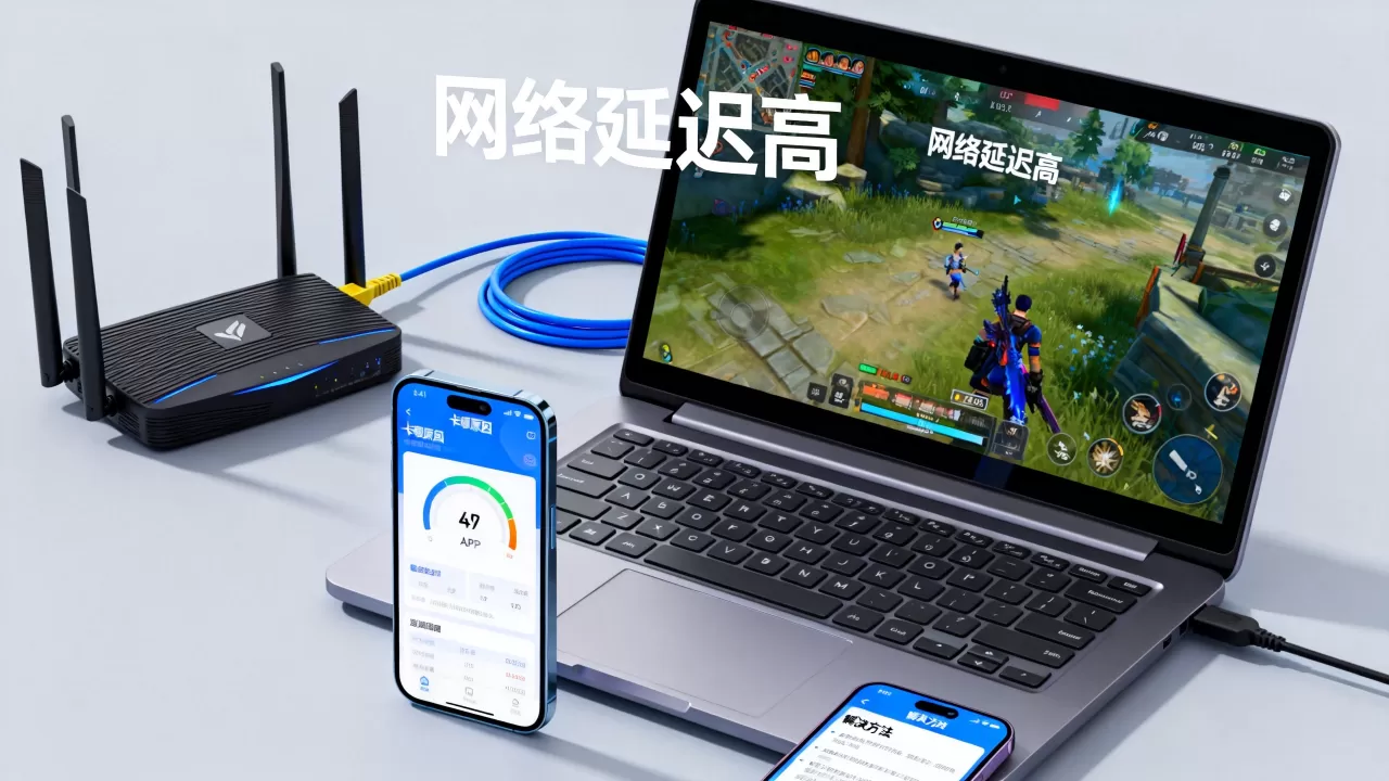竞技游戏网络卡顿是延迟太高导致的吗,网络延迟高怎么解决 竞技游戏网络卡顿是延迟太高导致的吗,网络延迟高怎么解决
