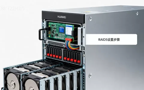 华为h22h-05服务器怎么做RAID，raid5怎么设置