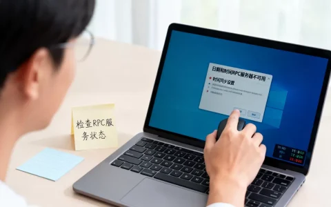 日期和时间RPC服务器不可用怎么修复，电脑时间同步失败怎么办