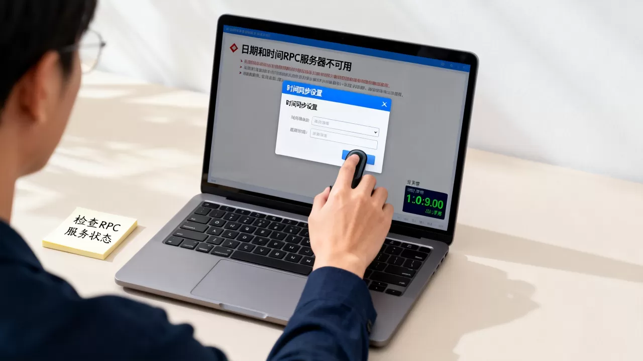 日期和时间RPC服务器不可用怎么修复,电脑时间同步失败怎么办 日期和时间RPC服务器不可用怎么修复,电脑时间同步失败怎么办