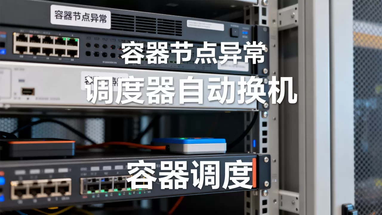 容器节点异常如何让调度器自动换机,什么是容器调度? 容器节点异常如何让调度器自动换机,什么是容器调度?