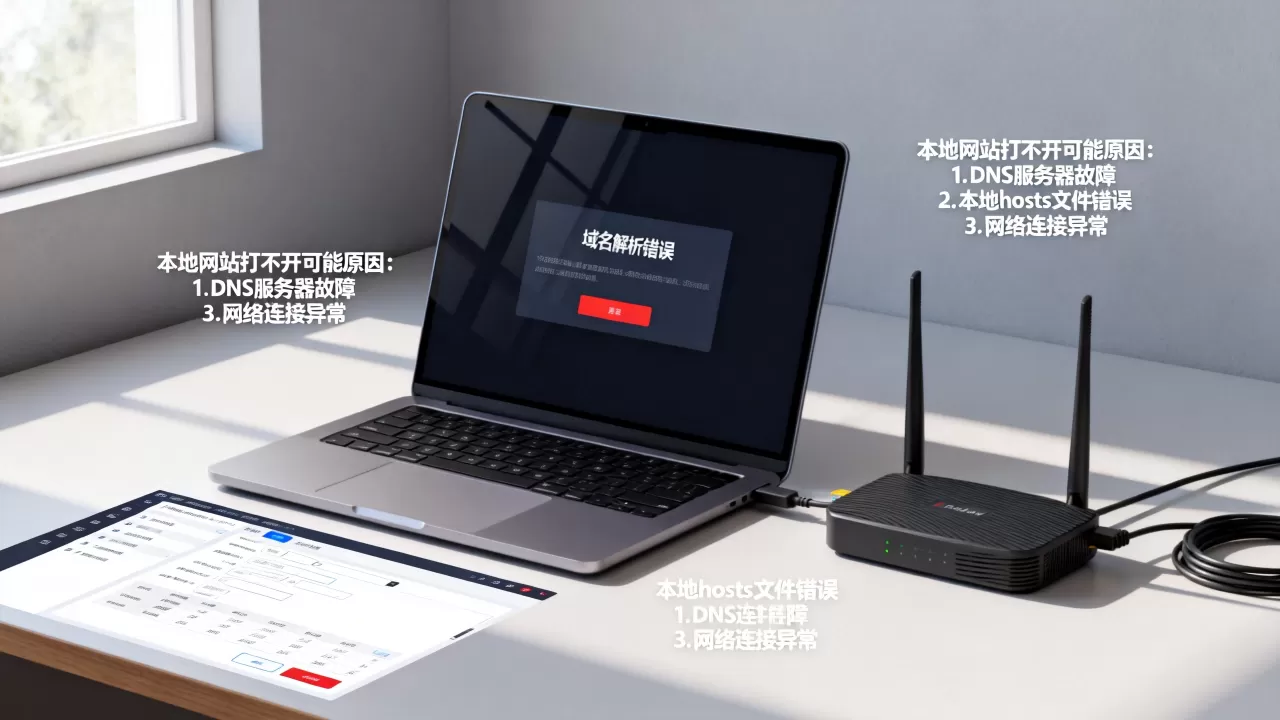 虚拟机域名解析错误怎么修复,本地网站打不开的原因有哪些? 虚拟机域名解析错误怎么修复,本地网站打不开的原因有哪些?