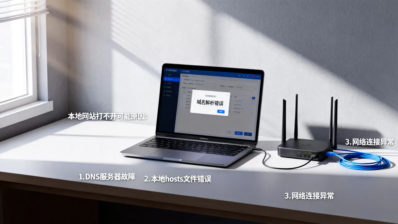 虚拟机域名解析错误怎么修复,本地网站打不开的原因有哪些? 虚拟机域名解析错误怎么修复,本地网站打不开的原因有哪些?