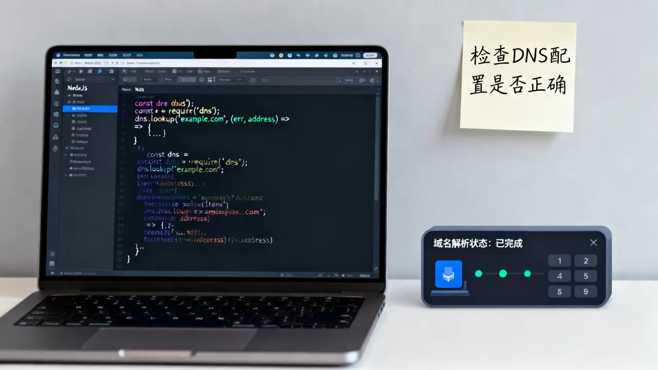Node.js如何解析和绑定域名,域名解析后无法访问怎么办? Node.js如何解析和绑定域名,域名解析后无法访问怎么办?