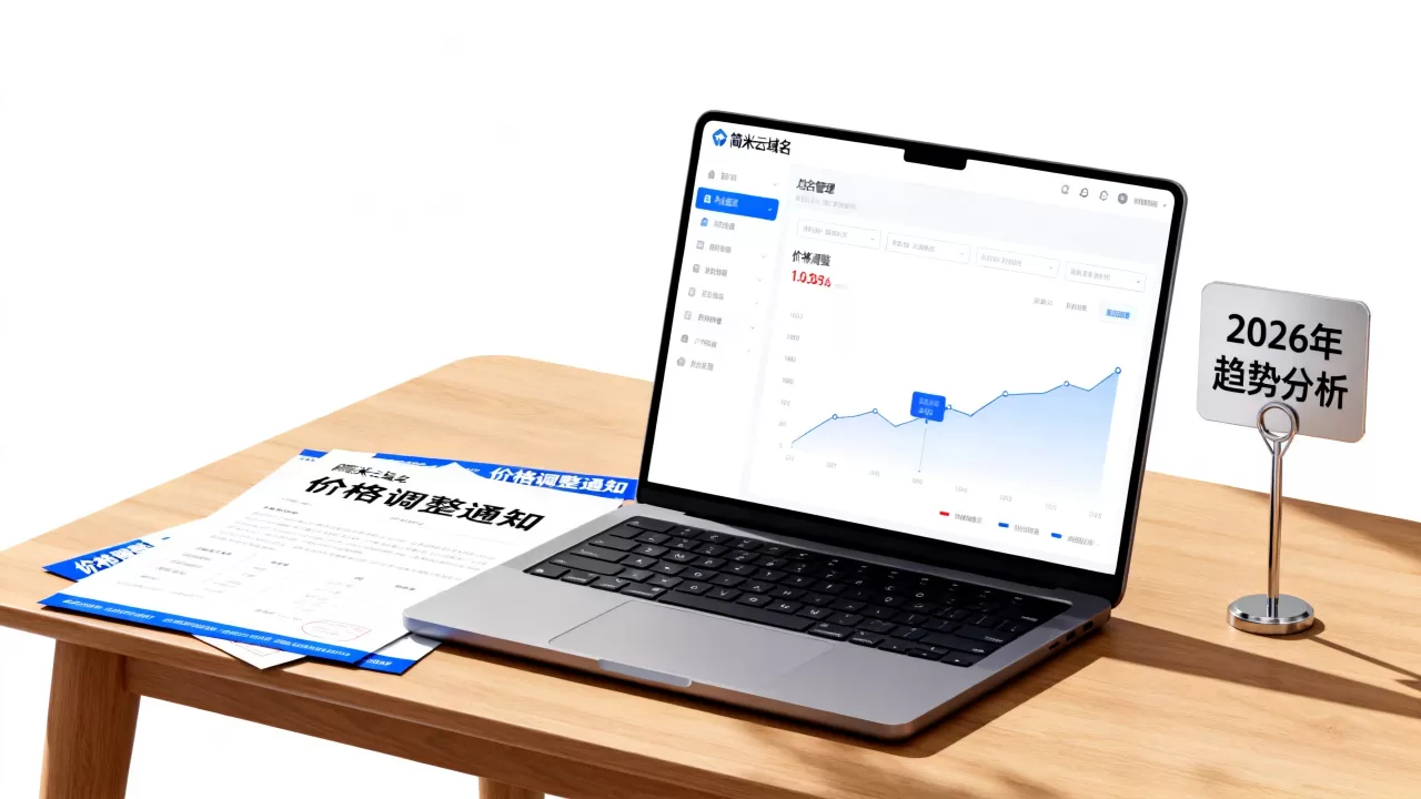 简米云域名为什么突然涨价,2026年还会继续涨价吗? 简米云域名为什么突然涨价,2026年还会继续涨价吗?