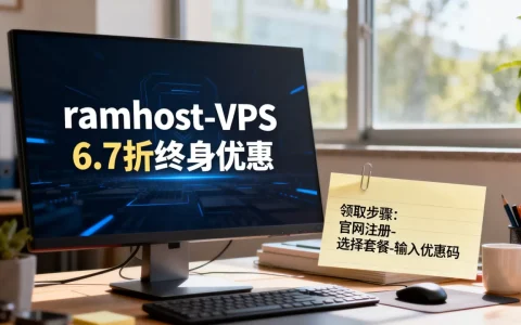 ramhost-VPS 6.7折终身优惠怎么领？,靠谱吗