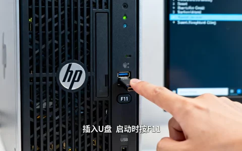 如何用U盘安装HP服务器系统，HP服务器U盘启动按哪个键？