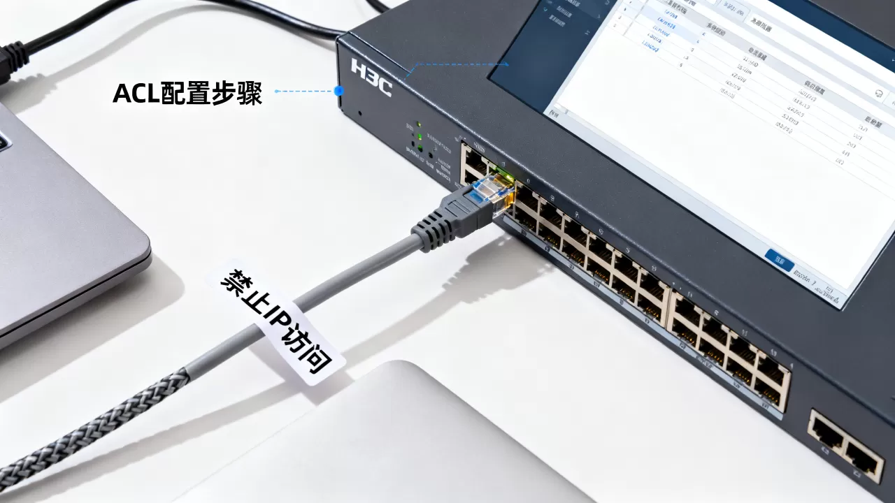 H3C如何禁止IP访问内网服务器,H3C交换机ACL怎么配置 H3C如何禁止IP访问内网服务器,H3C交换机ACL怎么配置