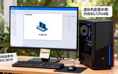 虚拟机挖BTM怎样配置才不踩坑，新手挖矿一天能赚多少？