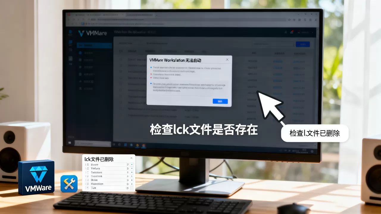 虚拟机删了lck文件为何打不开,vmware无法启动怎么修复 虚拟机删了lck文件为何打不开,vmware无法启动怎么修复
